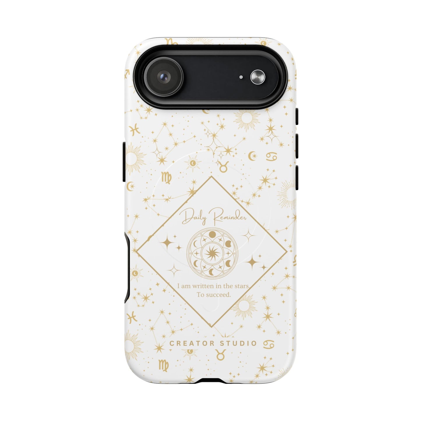 White Celestial Phone Case