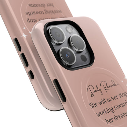 She Dreams Phone case