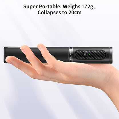 ATUMTEK Bluetooth Selfie Stick Tripod, 80CM Mini Extendable 3 in 1 Aluminum Selfie Stick with Wireless Remote Tripod Stand 270° Rotation for iPhone 11/11 Pro/XS Max/XS/XR/X/8/7, Samsung and Smartphone