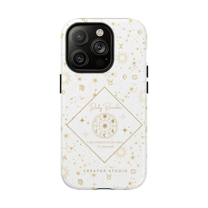 White Celestial Phone Case