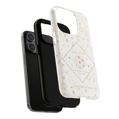 White Celestial Phone Case