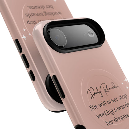 She Dreams Phone case
