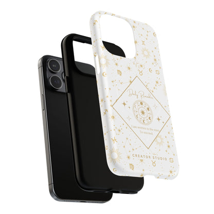 White Celestial Phone Case