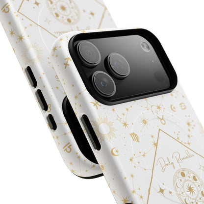 White Celestial Phone Case