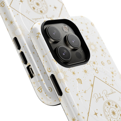White Celestial Phone Case