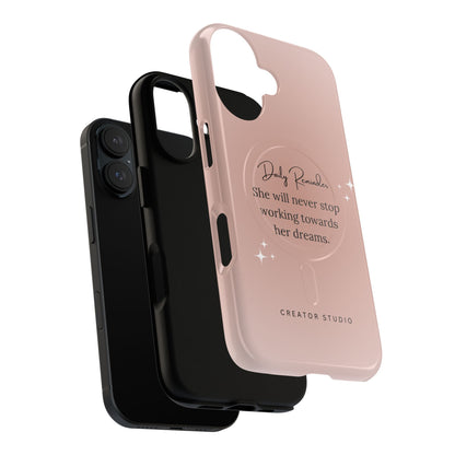 She Dreams Phone case