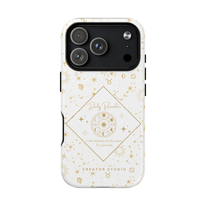 White Celestial Phone Case