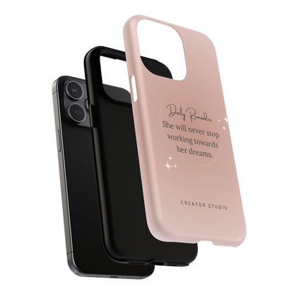 She Dreams Phone case