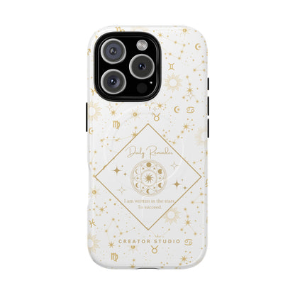 White Celestial Phone Case