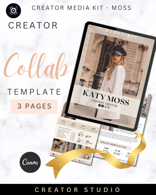 CREATOR MEDIA KIT - MOSS