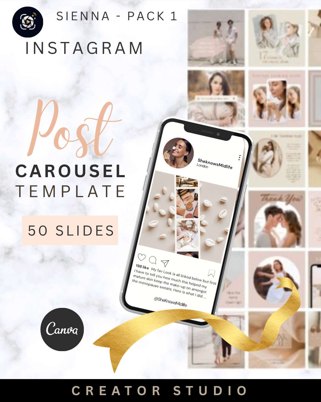 INSTAGRAM TEMPLATES - SIENNA