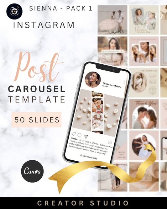 INSTAGRAM TEMPLATES - SIENNA